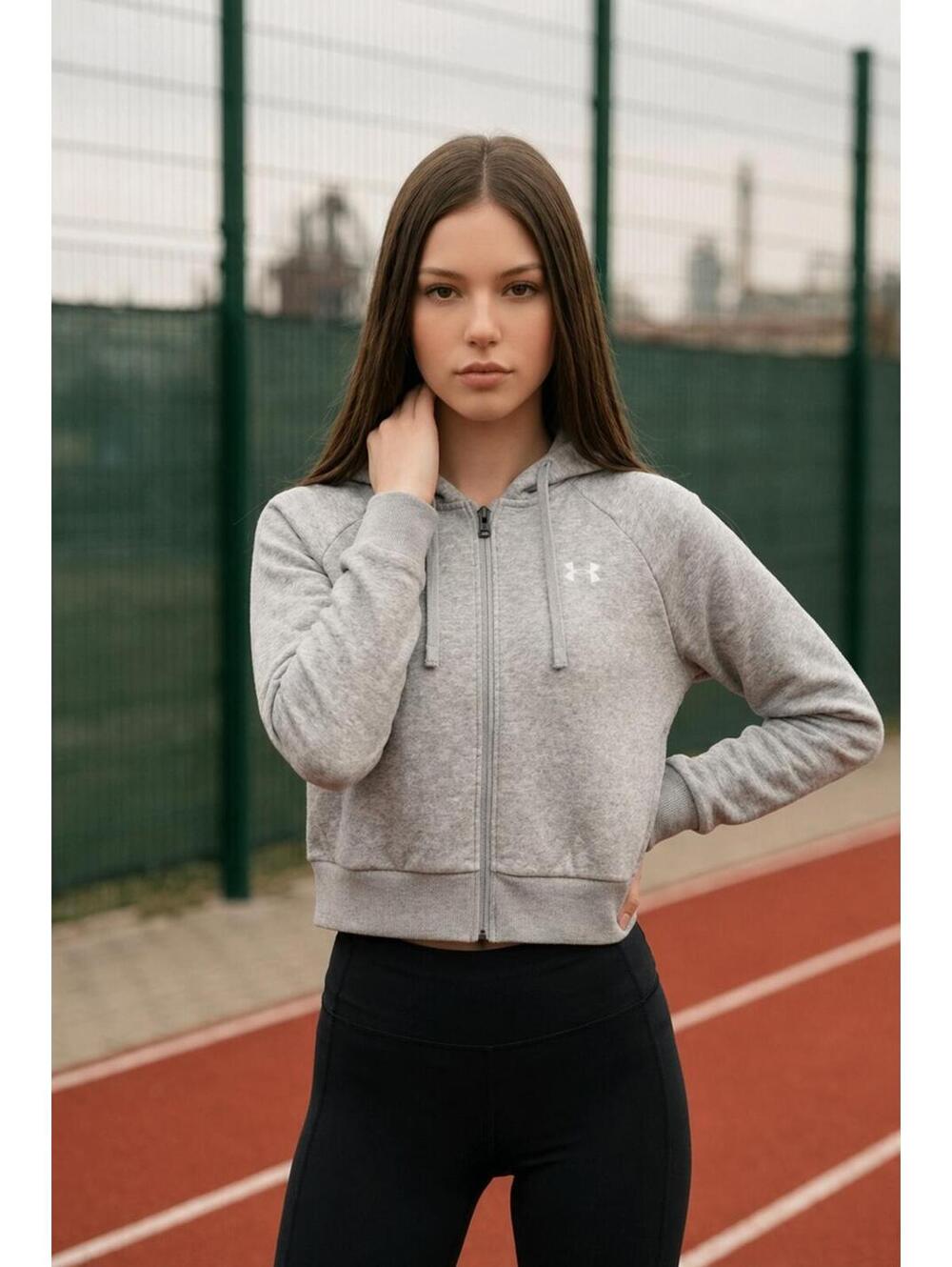 Under Armour Women's Rival Fleece Full-Zip Hoodie sz X-Small